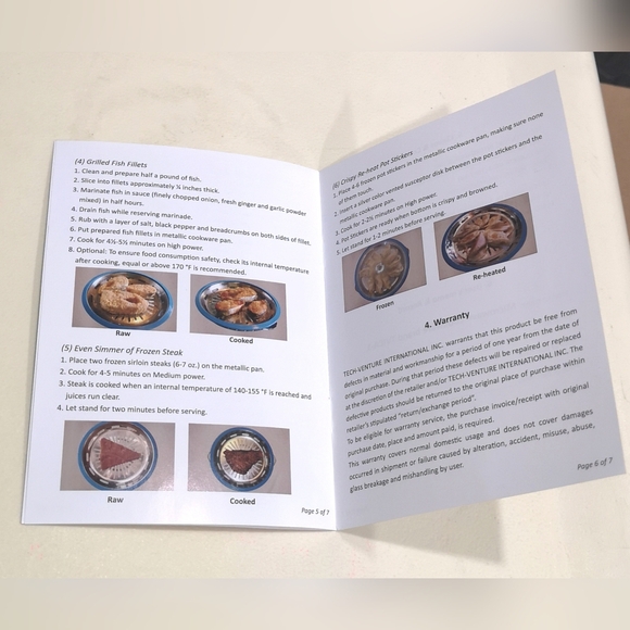 🥰*Brand New* Microwavable Cookware Pyrex Pan Multi-functional - Picture 11 of 12